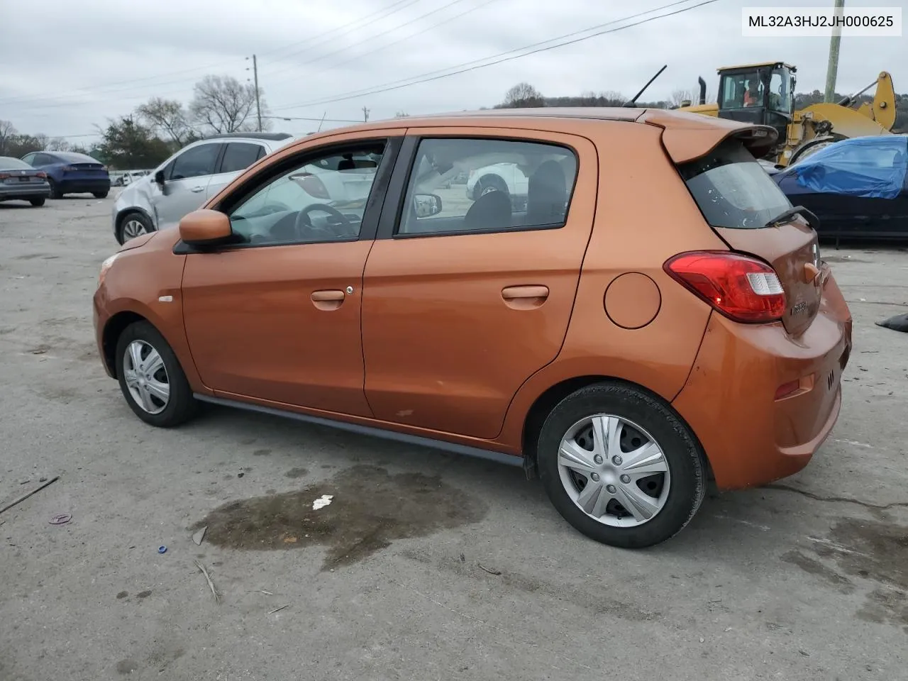 2018 Mitsubishi Mirage Es VIN: ML32A3HJ2JH000625 Lot: 79764274