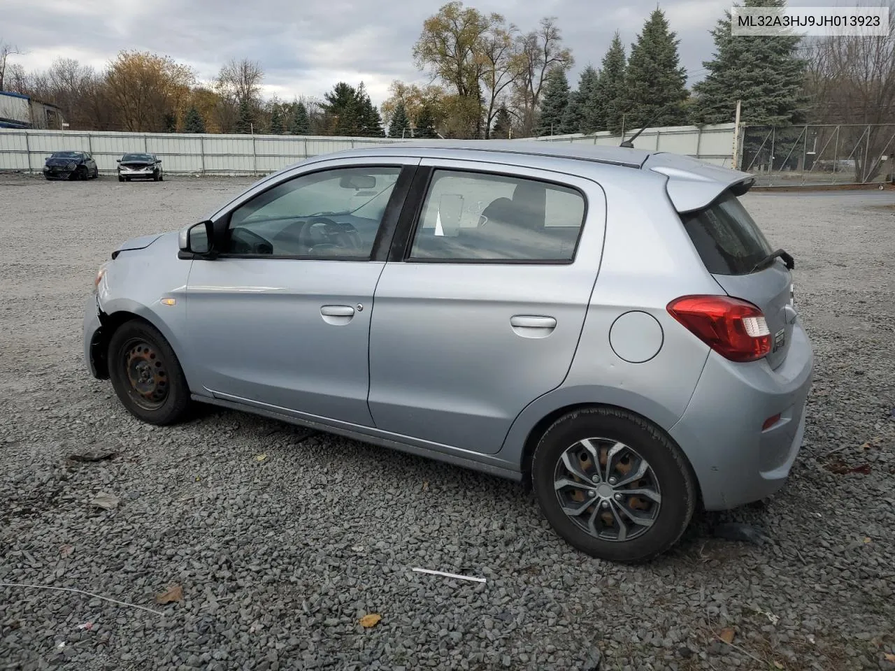 2018 Mitsubishi Mirage Es VIN: ML32A3HJ9JH013923 Lot: 80080824