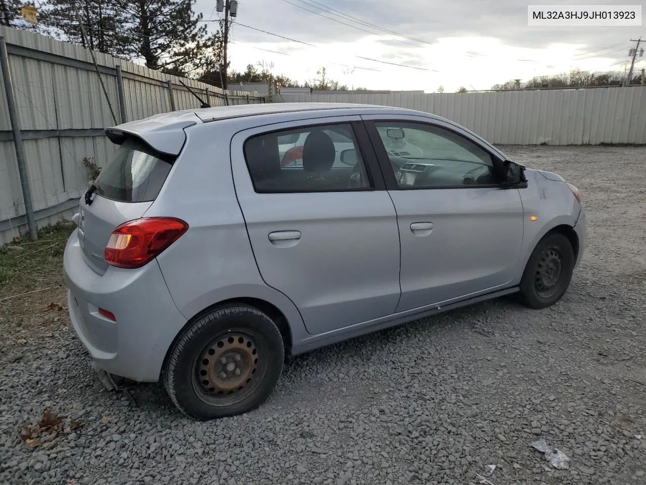 2018 Mitsubishi Mirage Es VIN: ML32A3HJ9JH013923 Lot: 80080824