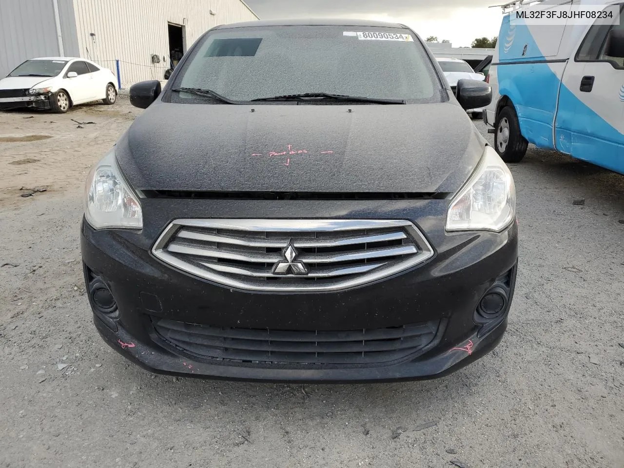 2018 Mitsubishi Mirage G4 Es VIN: ML32F3FJ8JHF08234 Lot: 80090534