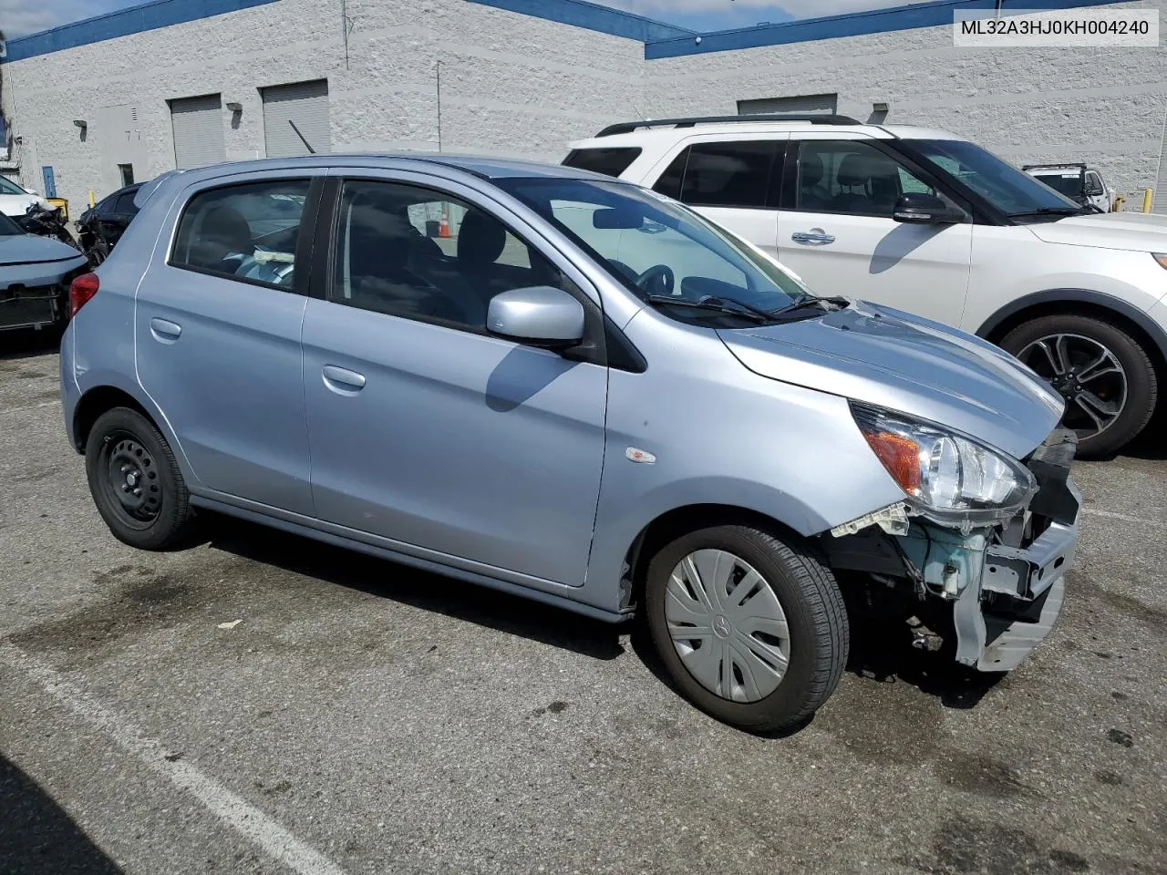 ML32A3HJ0KH004240 2019 Mitsubishi Mirage Es