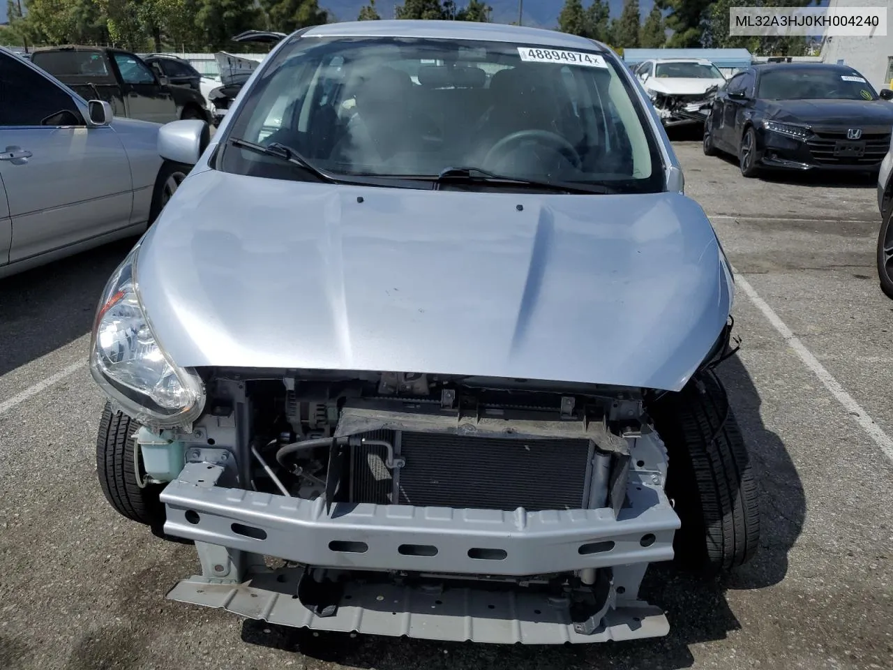 ML32A3HJ0KH004240 2019 Mitsubishi Mirage Es