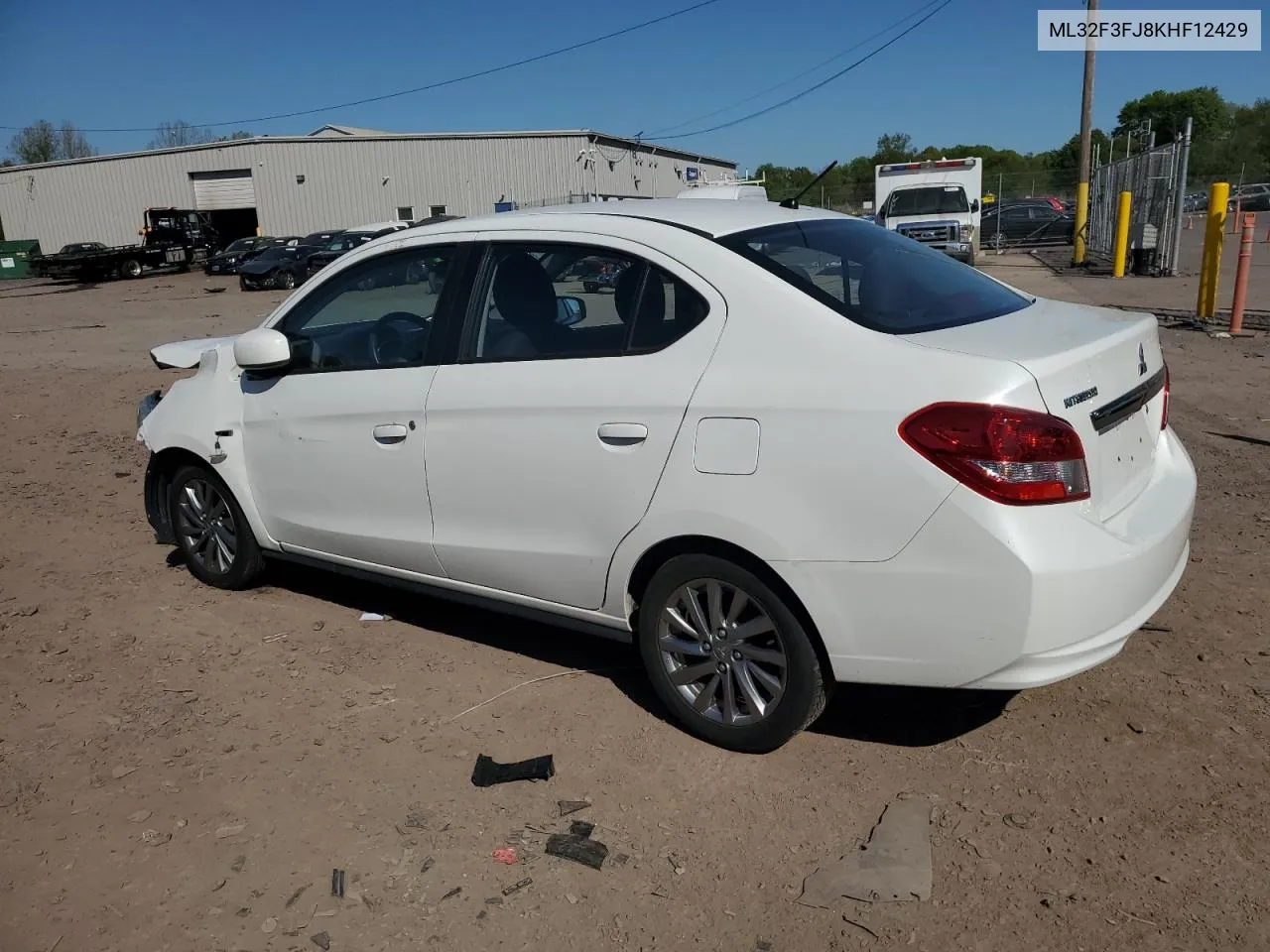 ML32F3FJ8KHF12429 2019 Mitsubishi Mirage G4 Es