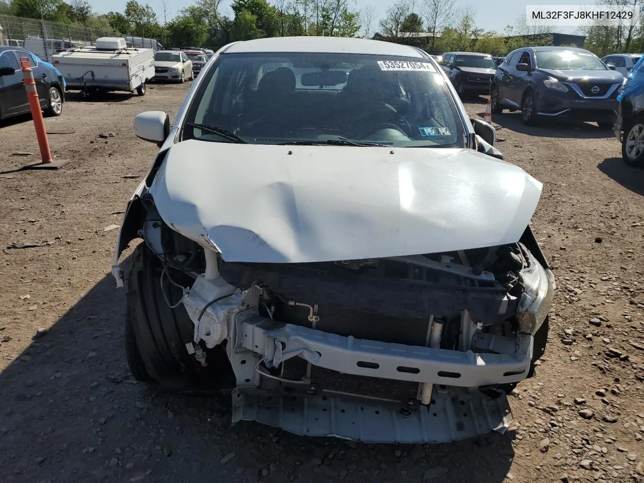 ML32F3FJ8KHF12429 2019 Mitsubishi Mirage G4 Es