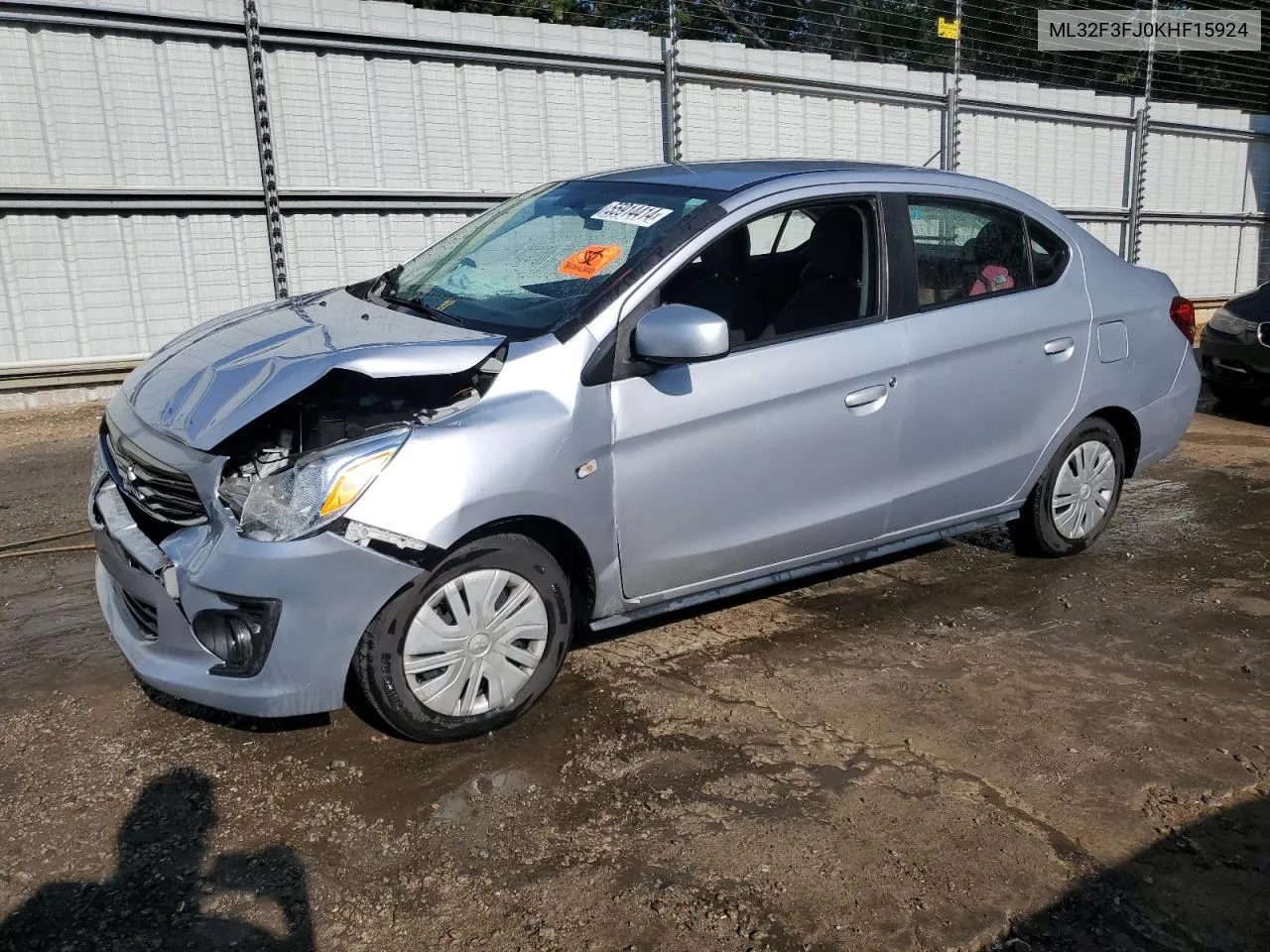 ML32F3FJ0KHF15924 2019 Mitsubishi Mirage G4 Es