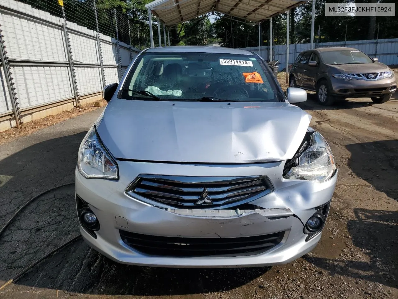 ML32F3FJ0KHF15924 2019 Mitsubishi Mirage G4 Es