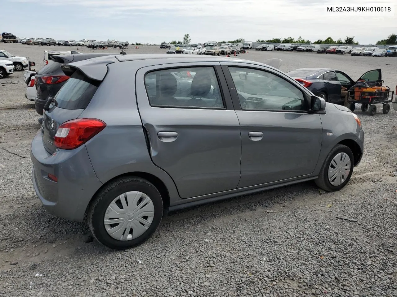 2019 Mitsubishi Mirage Es VIN: ML32A3HJ9KH010618 Lot: 56088084