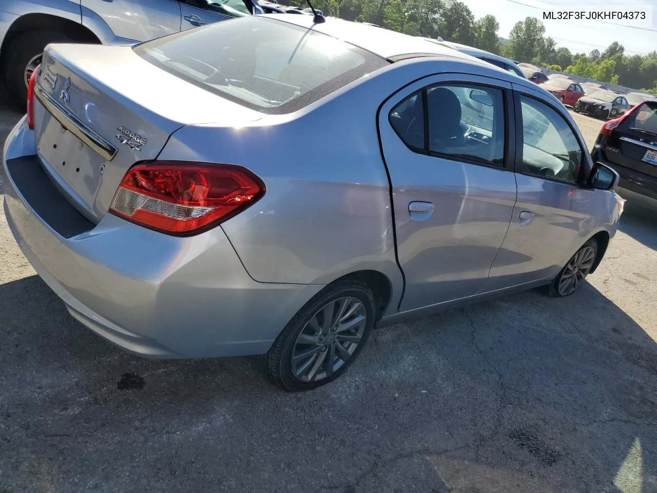 2019 Mitsubishi Mirage G4 Es VIN: ML32F3FJ0KHF04373 Lot: 58534194