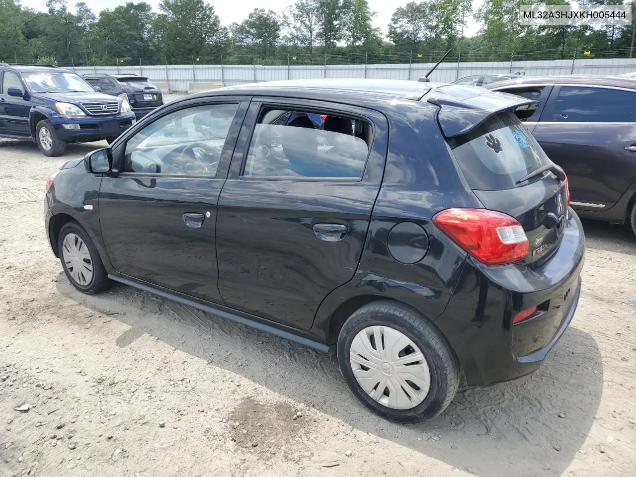 2019 Mitsubishi Mirage Es VIN: ML32A3HJXKH005444 Lot: 59027404