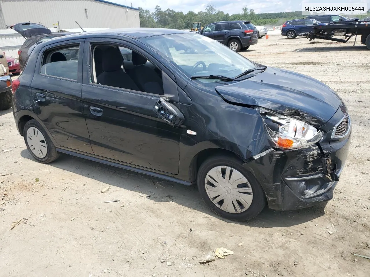 2019 Mitsubishi Mirage Es VIN: ML32A3HJXKH005444 Lot: 59027404