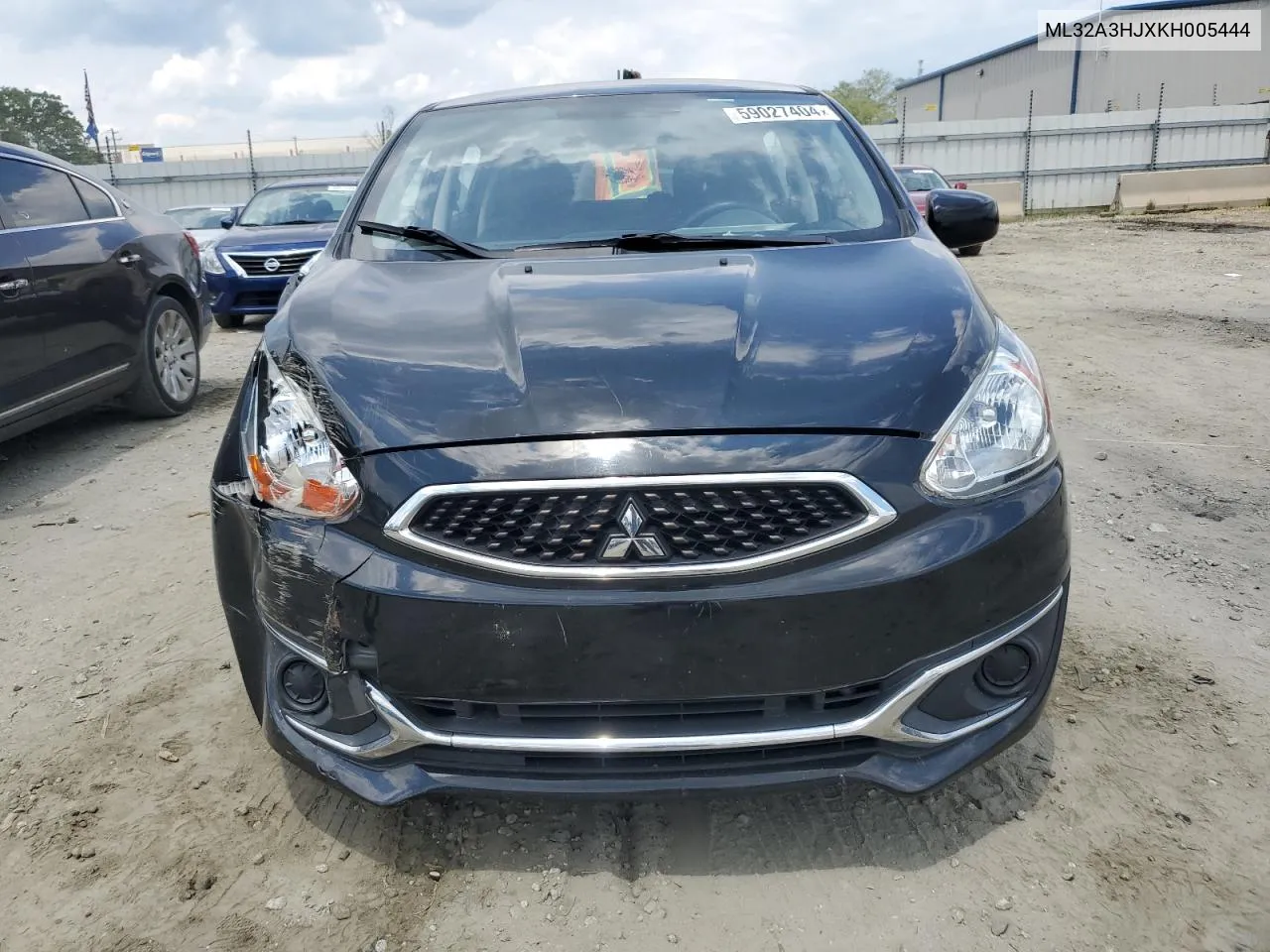 2019 Mitsubishi Mirage Es VIN: ML32A3HJXKH005444 Lot: 59027404