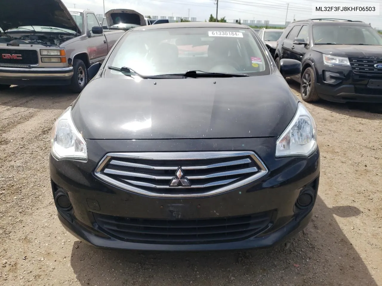 2019 Mitsubishi Mirage G4 Es VIN: ML32F3FJ8KHF06503 Lot: 61330184