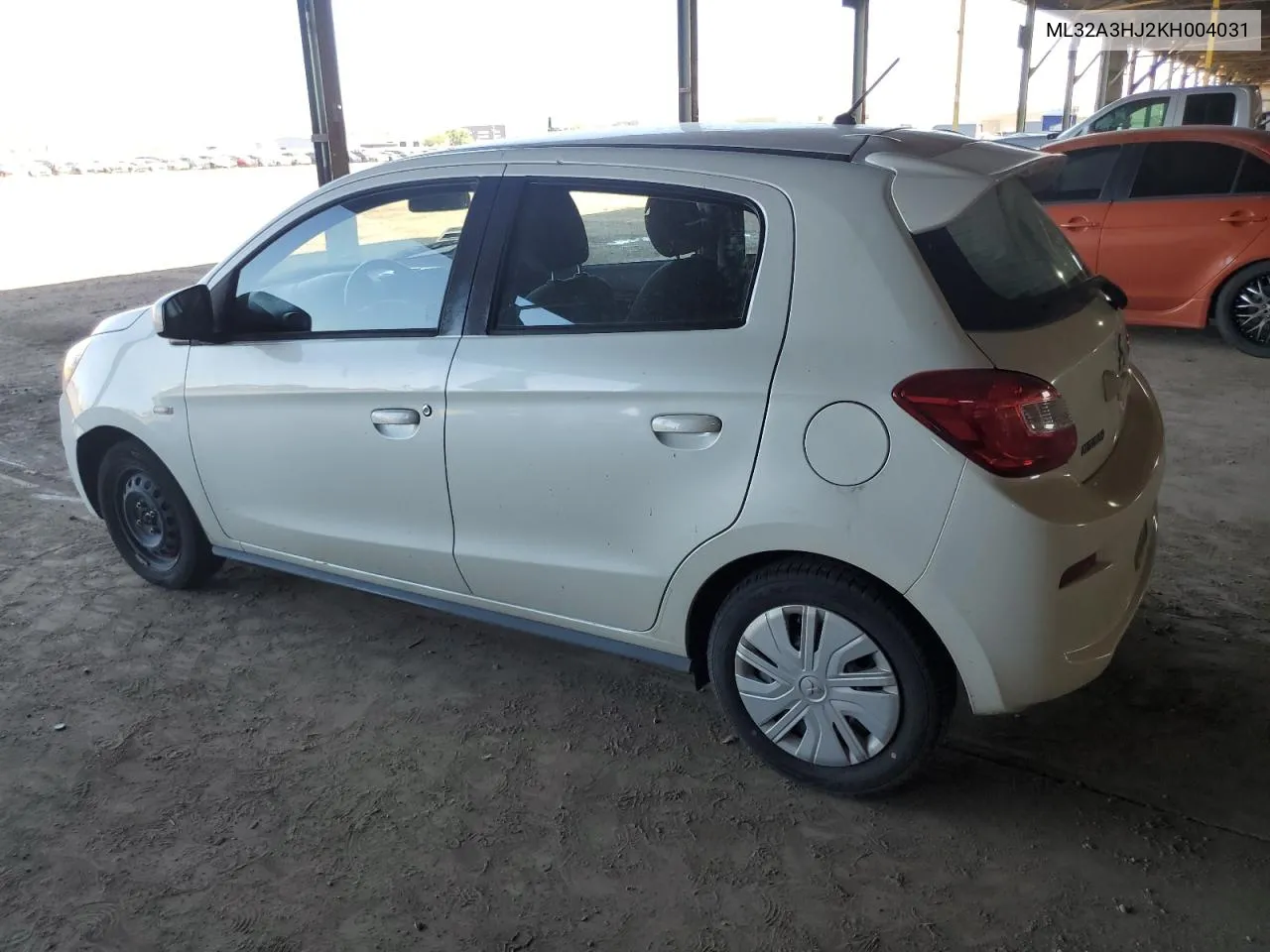 2019 Mitsubishi Mirage Es VIN: ML32A3HJ2KH004031 Lot: 61901894