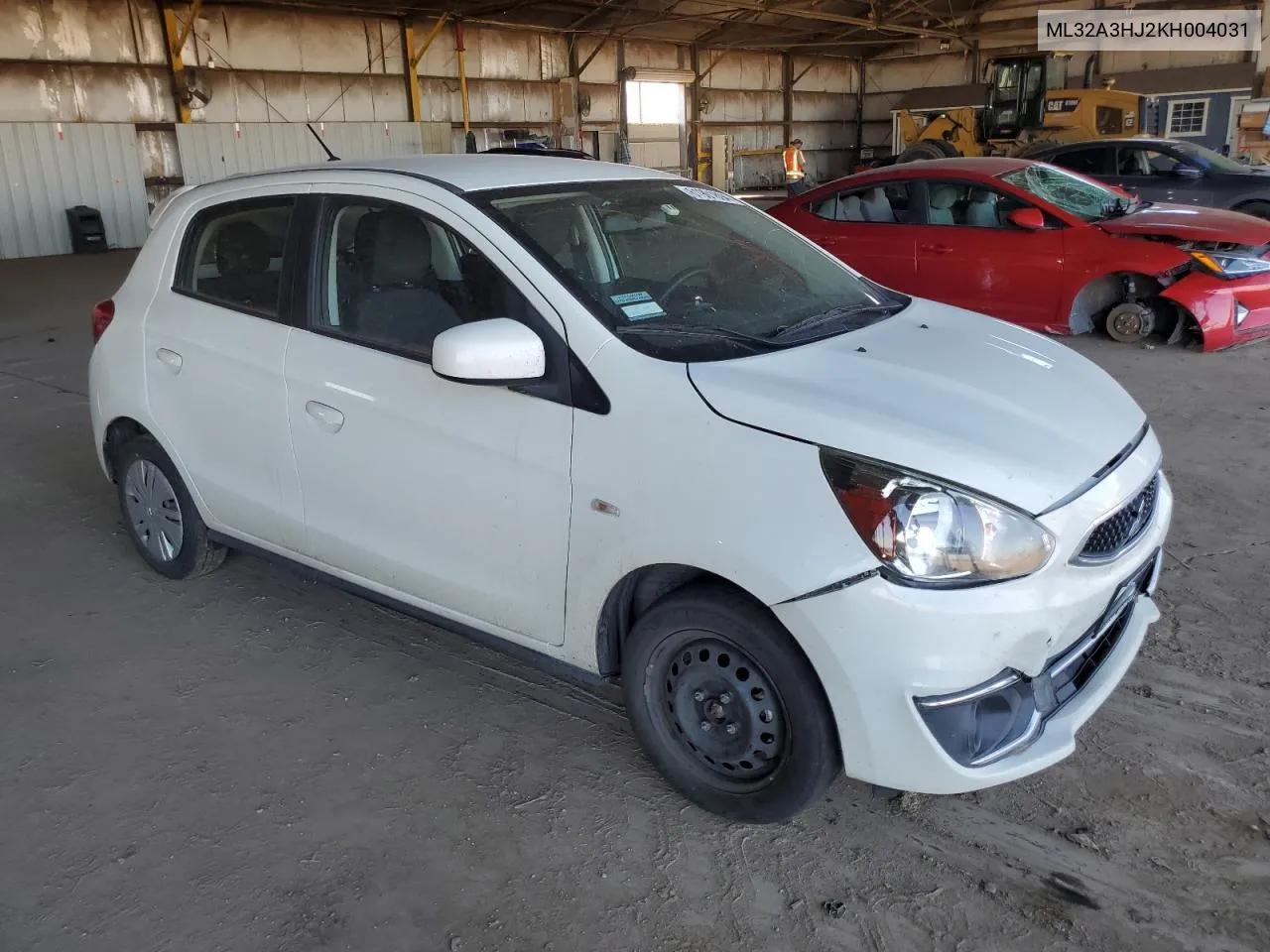 2019 Mitsubishi Mirage Es VIN: ML32A3HJ2KH004031 Lot: 61901894