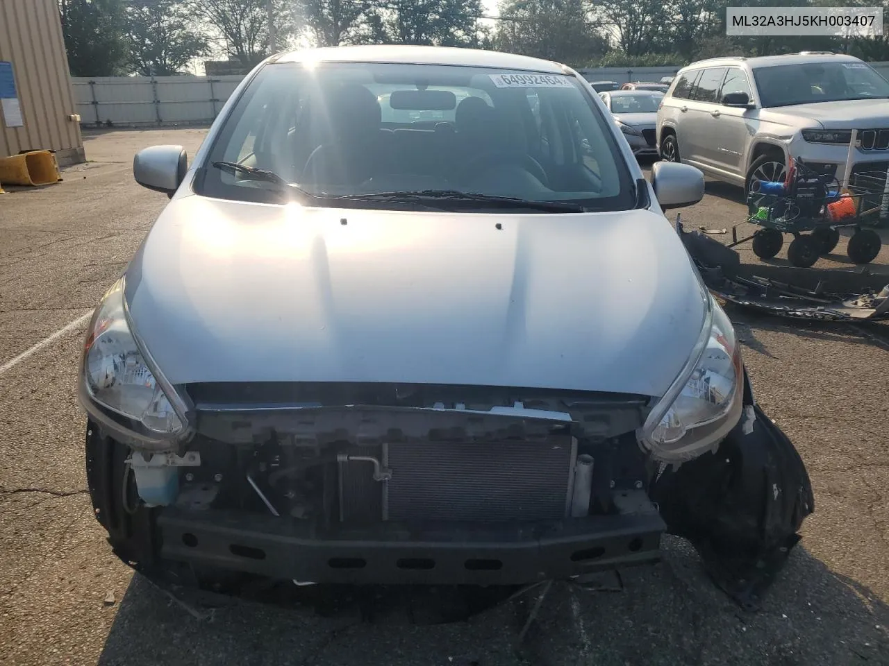 ML32A3HJ5KH003407 2019 Mitsubishi Mirage Es