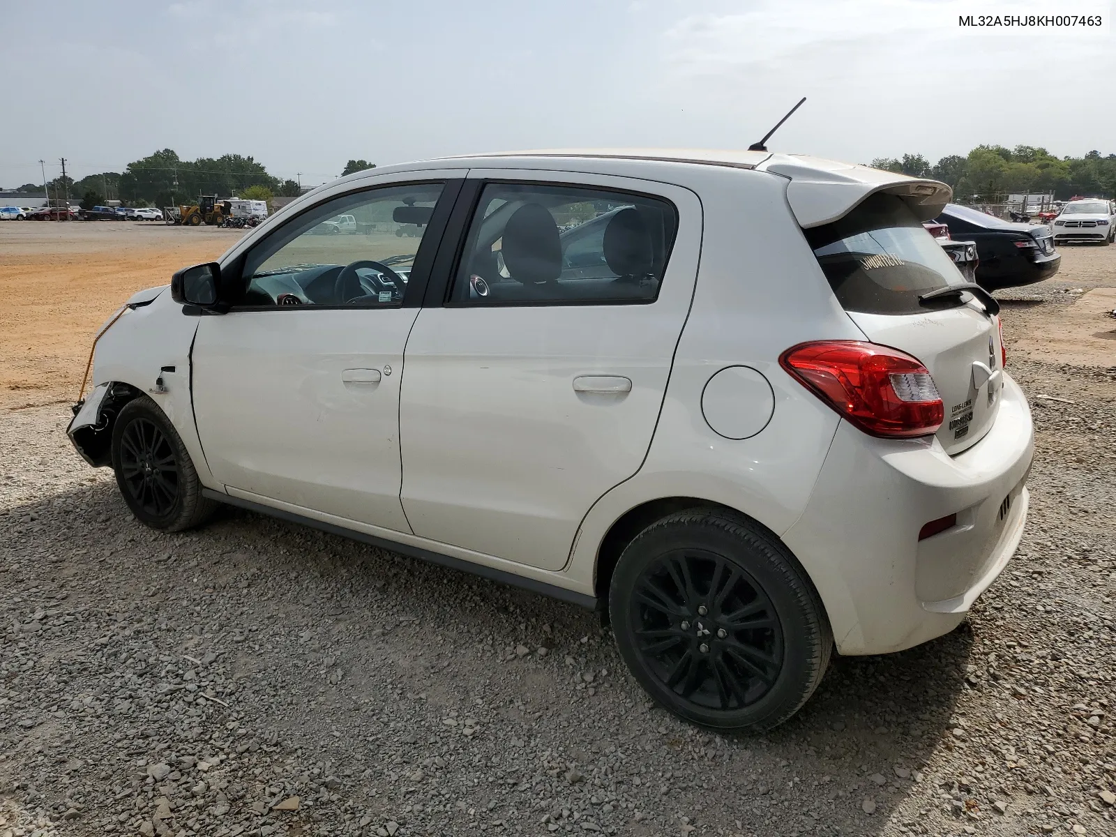 2019 Mitsubishi Mirage Le VIN: ML32A5HJ8KH007463 Lot: 65549874