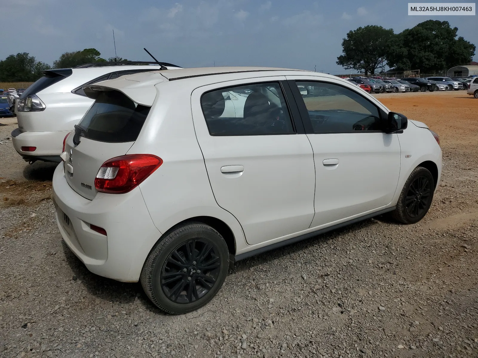 2019 Mitsubishi Mirage Le VIN: ML32A5HJ8KH007463 Lot: 65549874