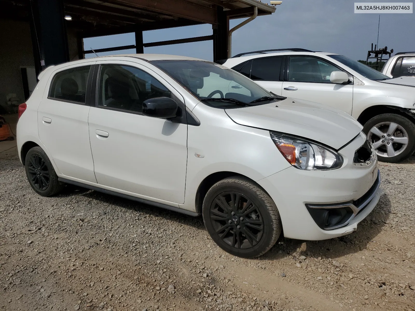 2019 Mitsubishi Mirage Le VIN: ML32A5HJ8KH007463 Lot: 65549874