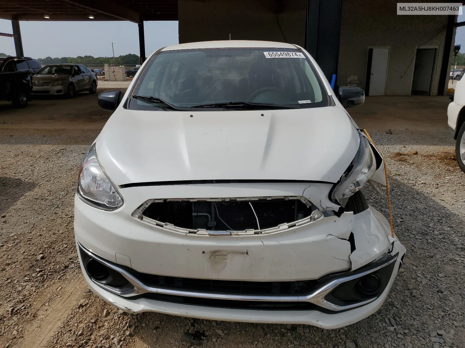 2019 Mitsubishi Mirage Le VIN: ML32A5HJ8KH007463 Lot: 65549874