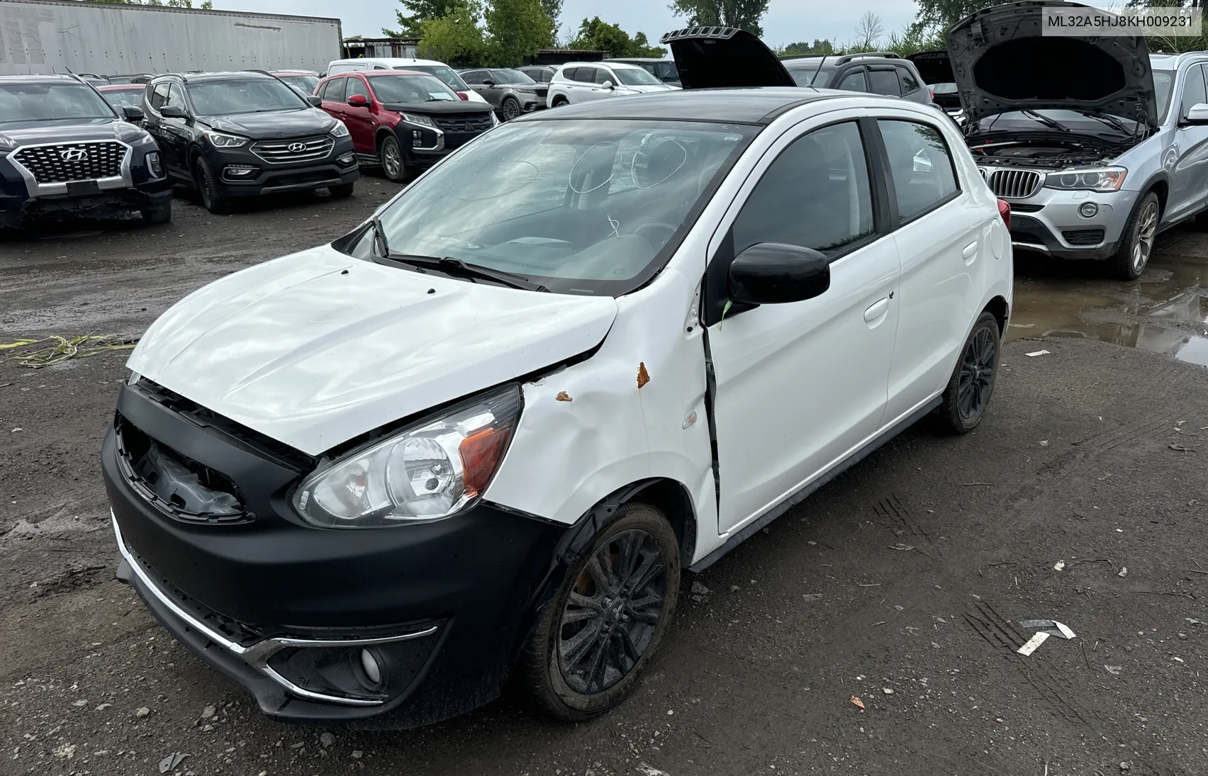 ML32A5HJ8KH009231 2019 Mitsubishi Mirage Le