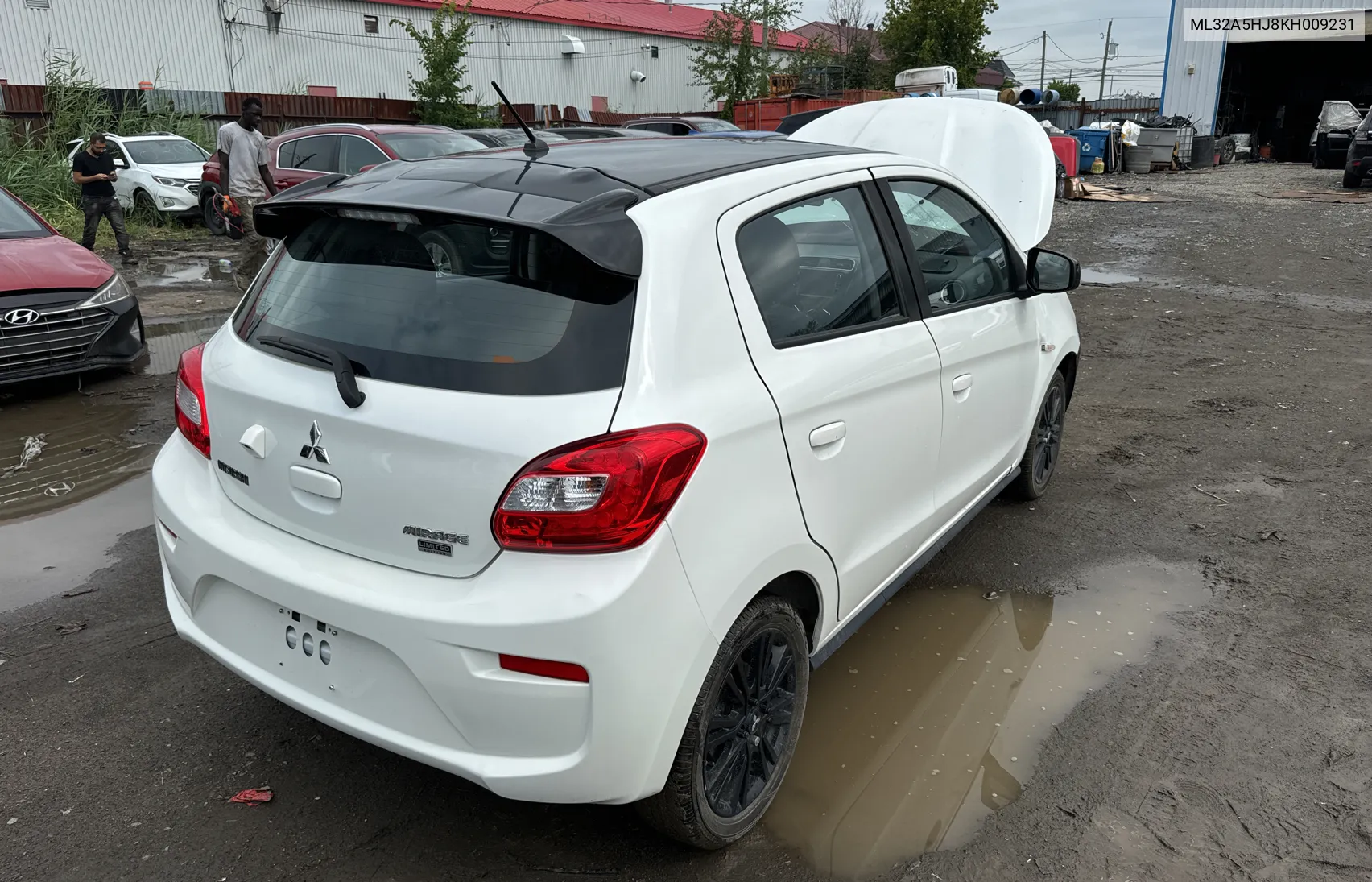 ML32A5HJ8KH009231 2019 Mitsubishi Mirage Le