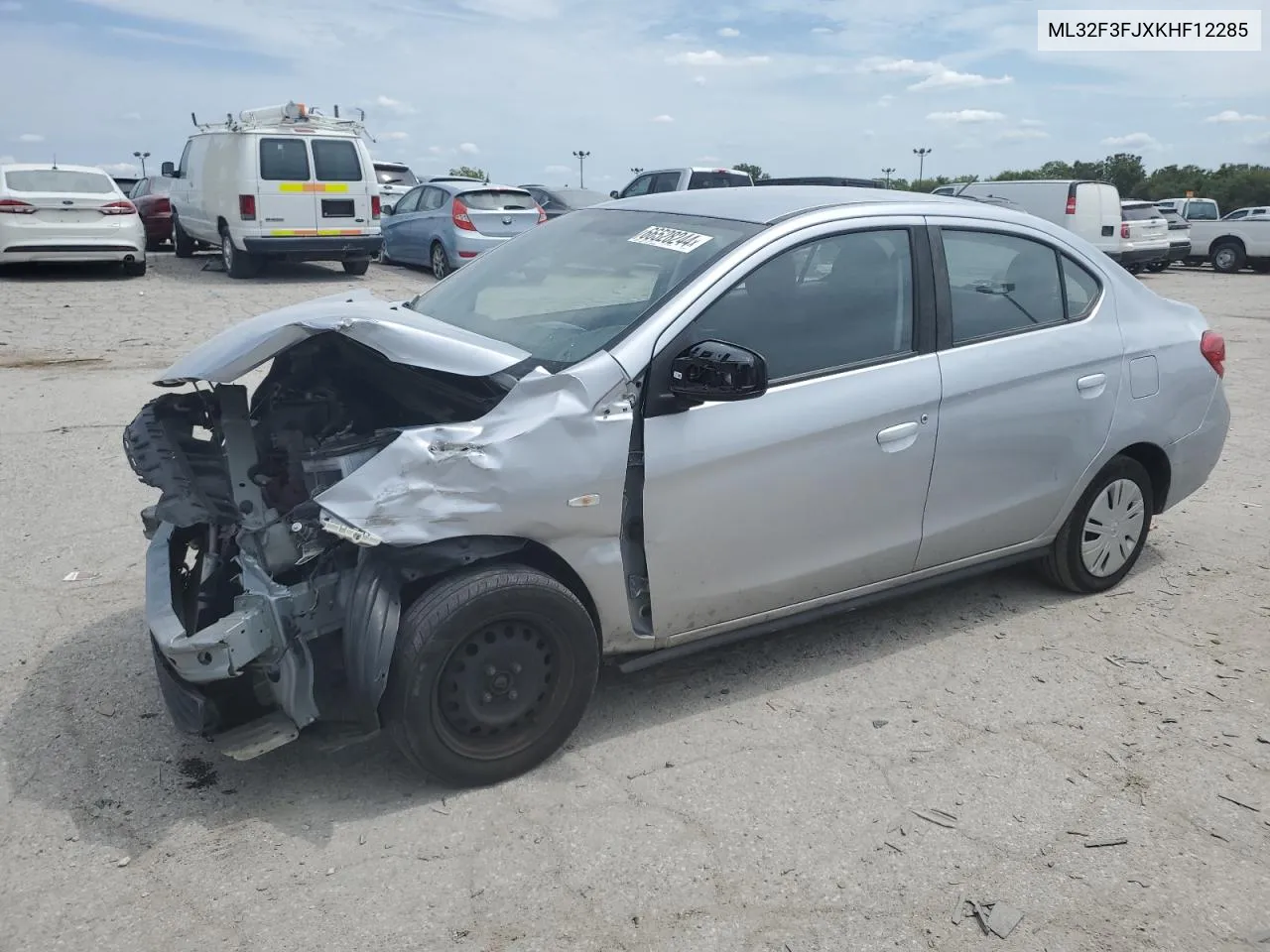 ML32F3FJXKHF12285 2019 Mitsubishi Mirage G4 Es