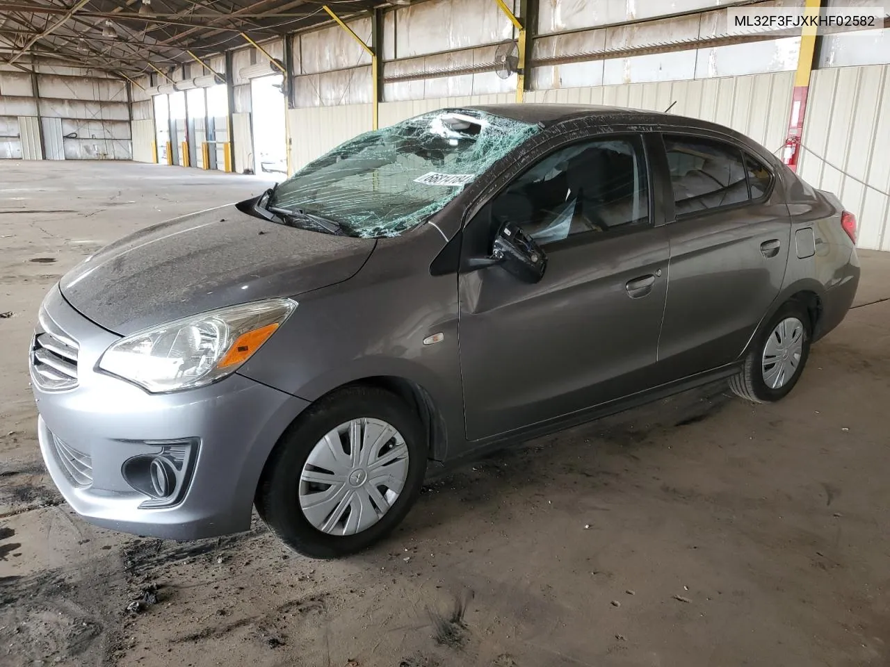 2019 Mitsubishi Mirage G4 Es VIN: ML32F3FJXKHF02582 Lot: 66814184