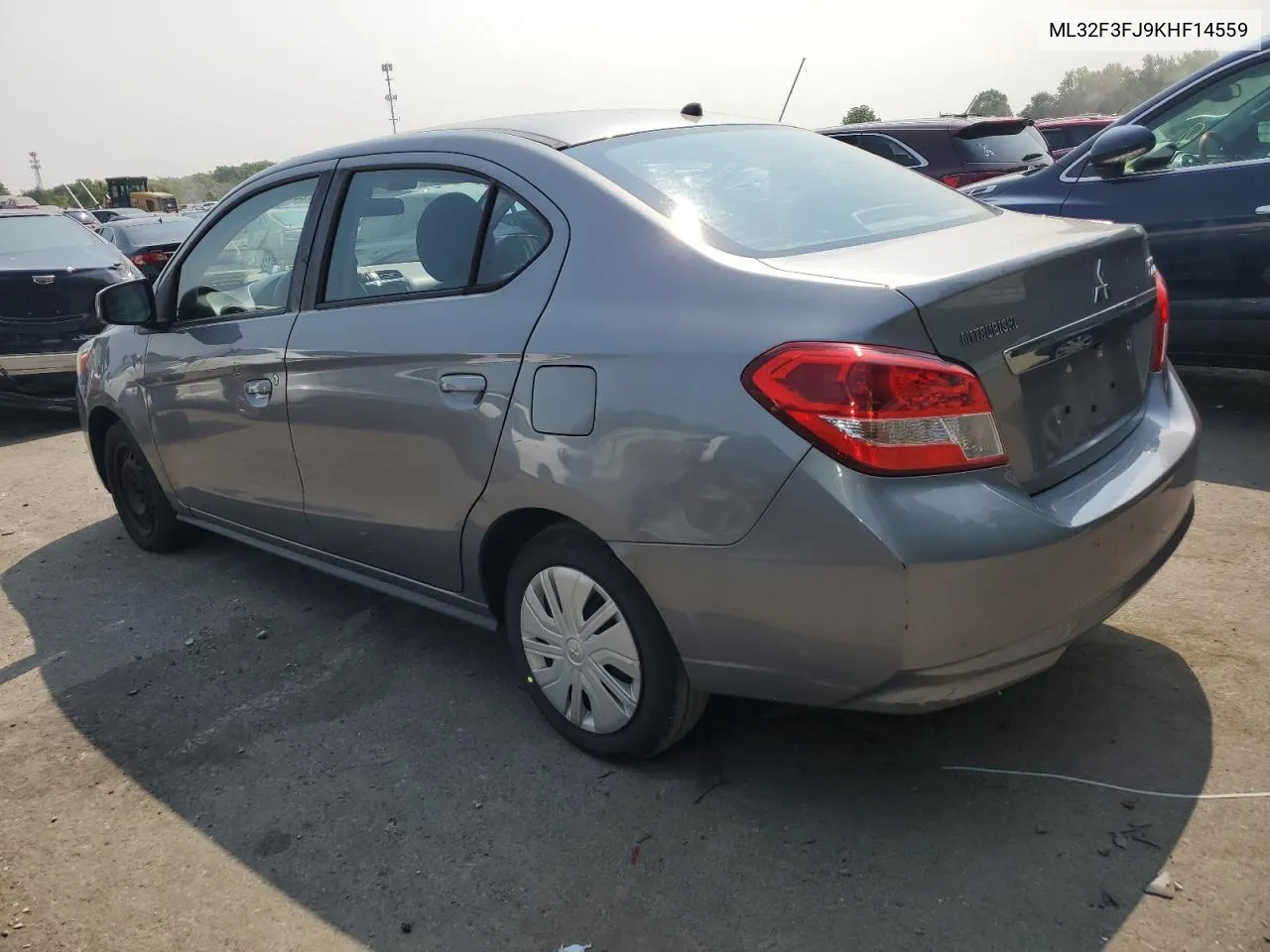 2019 Mitsubishi Mirage G4 Es VIN: ML32F3FJ9KHF14559 Lot: 67262034