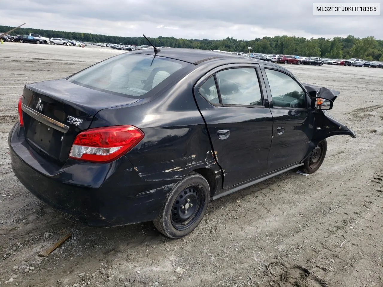 ML32F3FJ0KHF18385 2019 Mitsubishi Mirage G4 Es