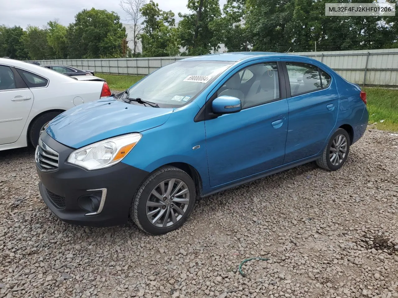 2019 Mitsubishi Mirage G4 Se VIN: ML32F4FJ2KHF01206 Lot: 69000084