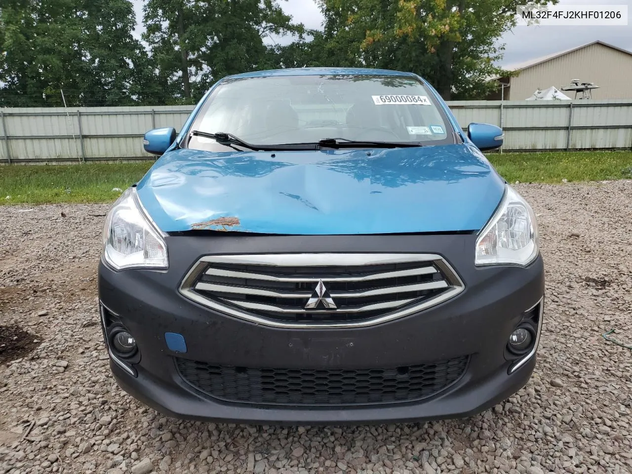 ML32F4FJ2KHF01206 2019 Mitsubishi Mirage G4 Se