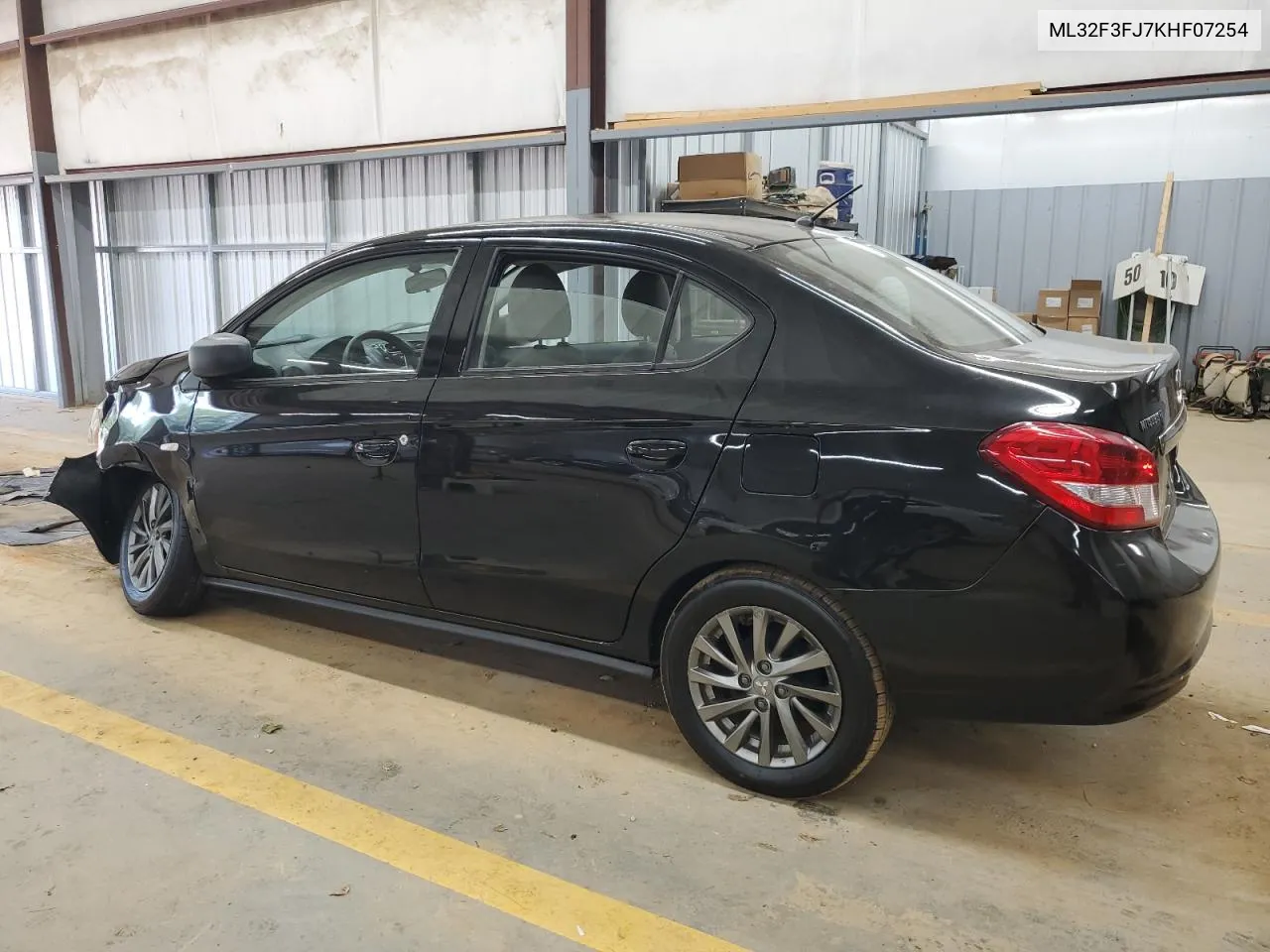 2019 Mitsubishi Mirage G4 Es VIN: ML32F3FJ7KHF07254 Lot: 69225044