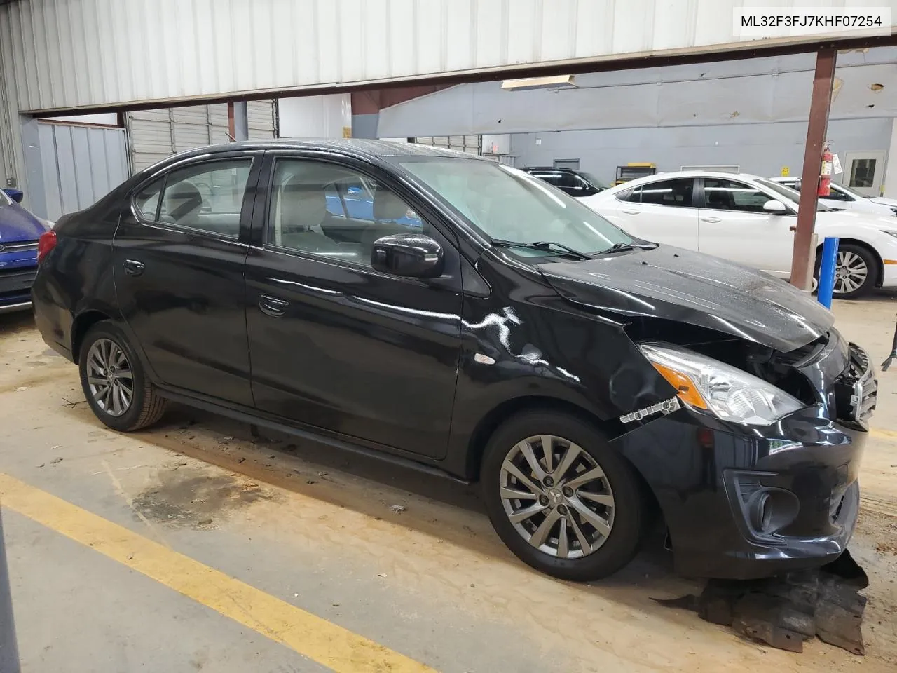 2019 Mitsubishi Mirage G4 Es VIN: ML32F3FJ7KHF07254 Lot: 69225044