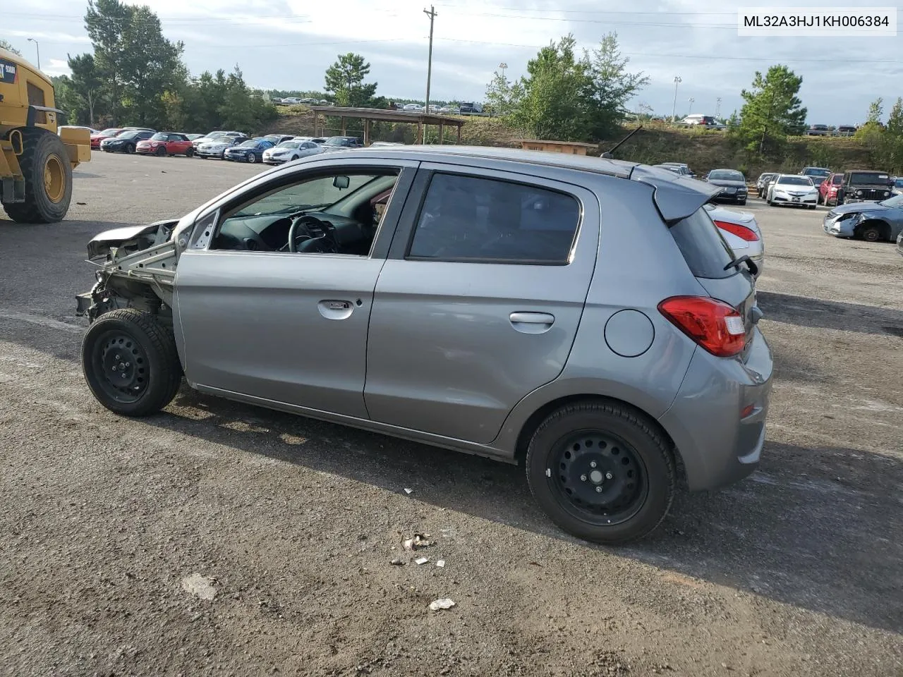 2019 Mitsubishi Mirage Es VIN: ML32A3HJ1KH006384 Lot: 69948094