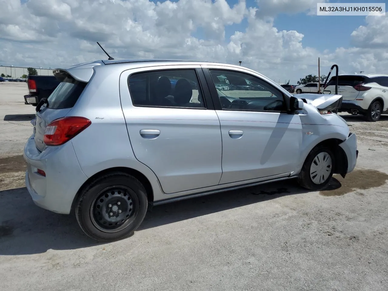 2019 Mitsubishi Mirage Es VIN: ML32A3HJ1KH015506 Lot: 70456484