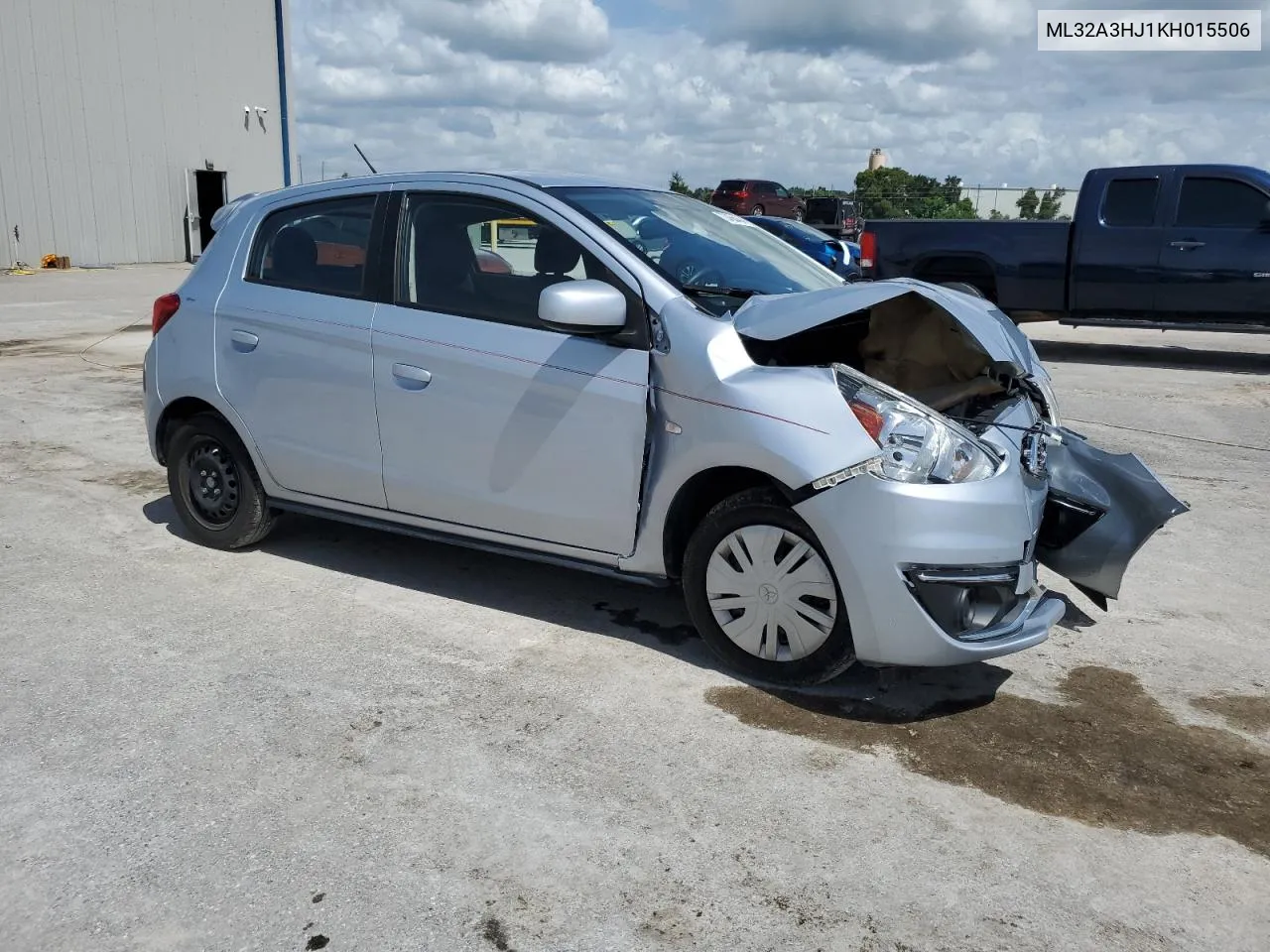 2019 Mitsubishi Mirage Es VIN: ML32A3HJ1KH015506 Lot: 70456484