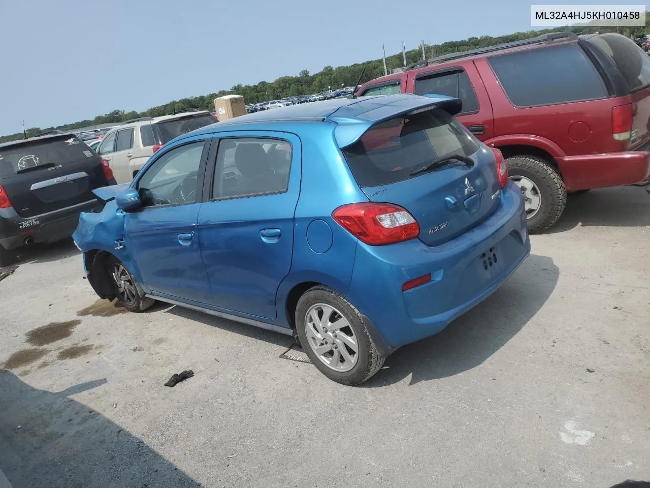 2019 Mitsubishi Mirage Se VIN: ML32A4HJ5KH010458 Lot: 70706814