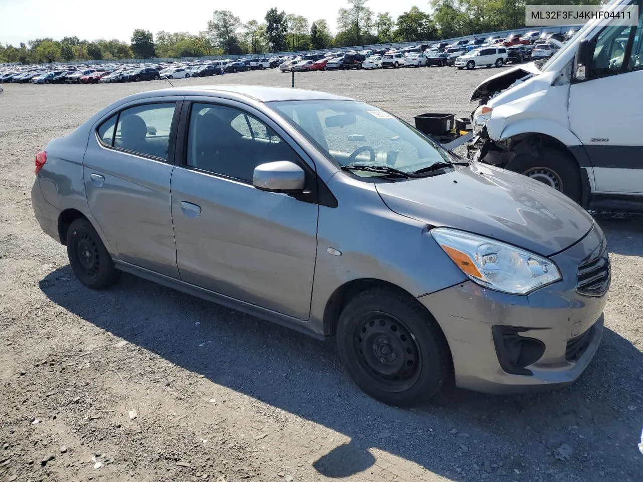 2019 Mitsubishi Mirage G4 Es VIN: ML32F3FJ4KHF04411 Lot: 70901804