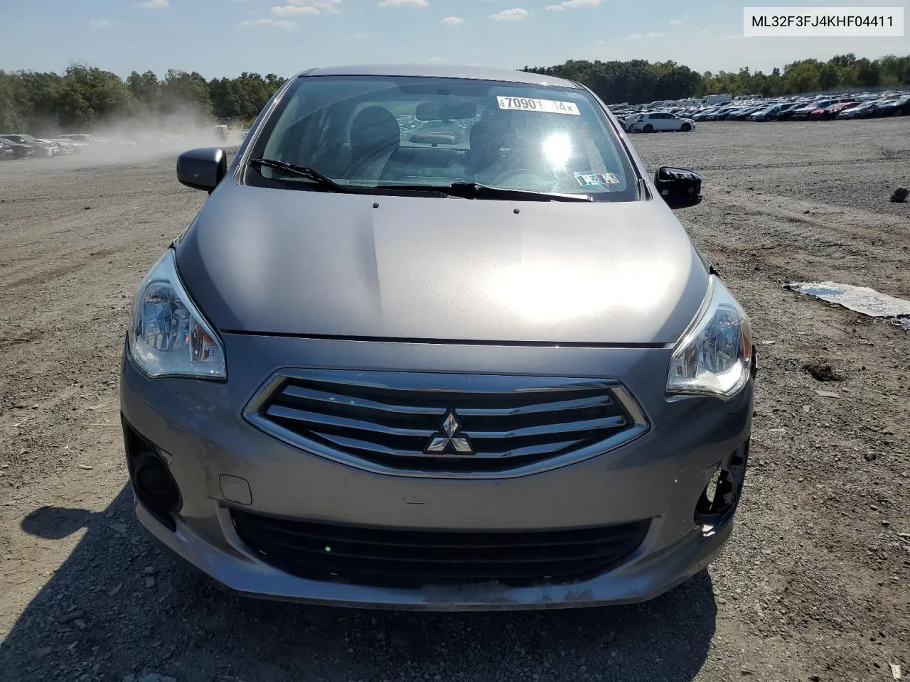 2019 Mitsubishi Mirage G4 Es VIN: ML32F3FJ4KHF04411 Lot: 70901804