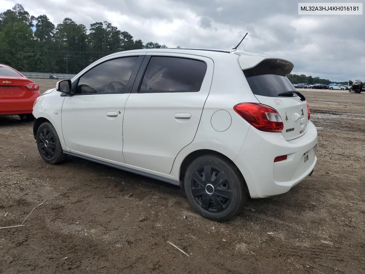 2019 Mitsubishi Mirage Es VIN: ML32A3HJ4KH016181 Lot: 71200644