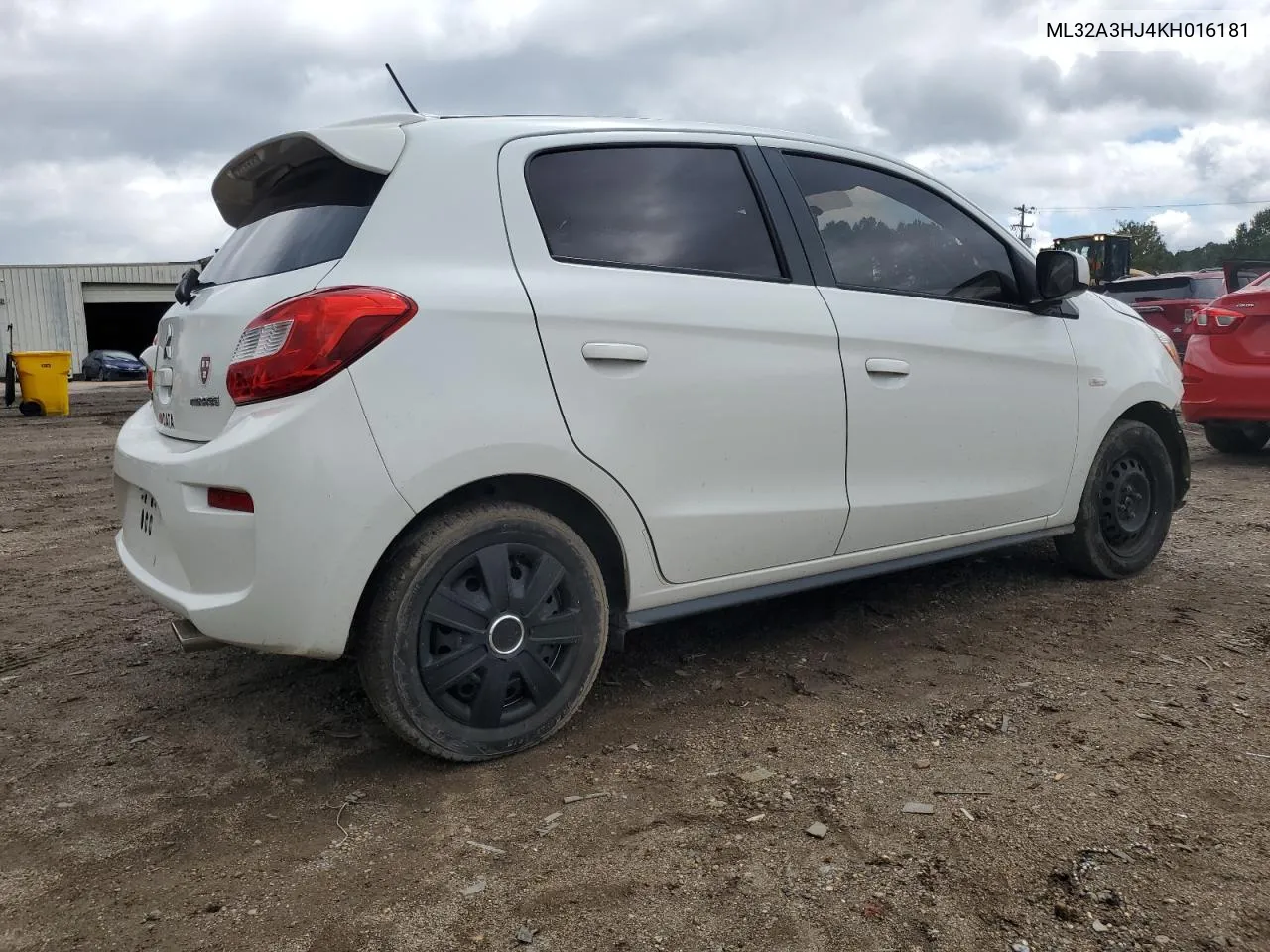 2019 Mitsubishi Mirage Es VIN: ML32A3HJ4KH016181 Lot: 71200644