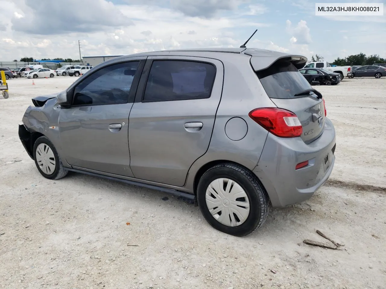 2019 Mitsubishi Mirage Es VIN: ML32A3HJ8KH008021 Lot: 71415344