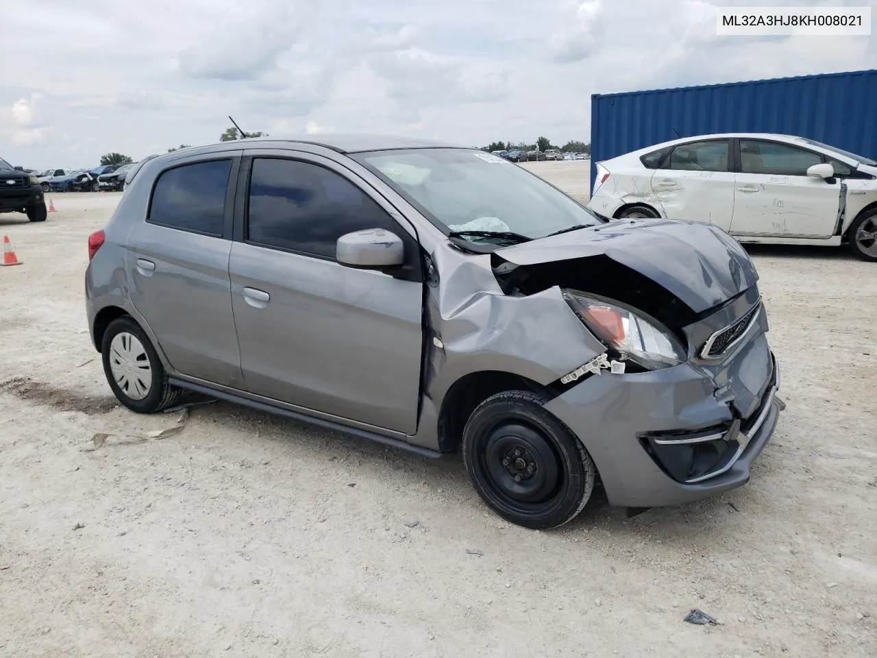 2019 Mitsubishi Mirage Es VIN: ML32A3HJ8KH008021 Lot: 71415344