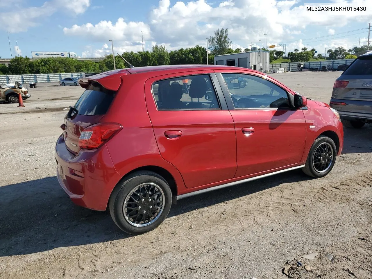 2019 Mitsubishi Mirage Es VIN: ML32A3HJ5KH015430 Lot: 72792204