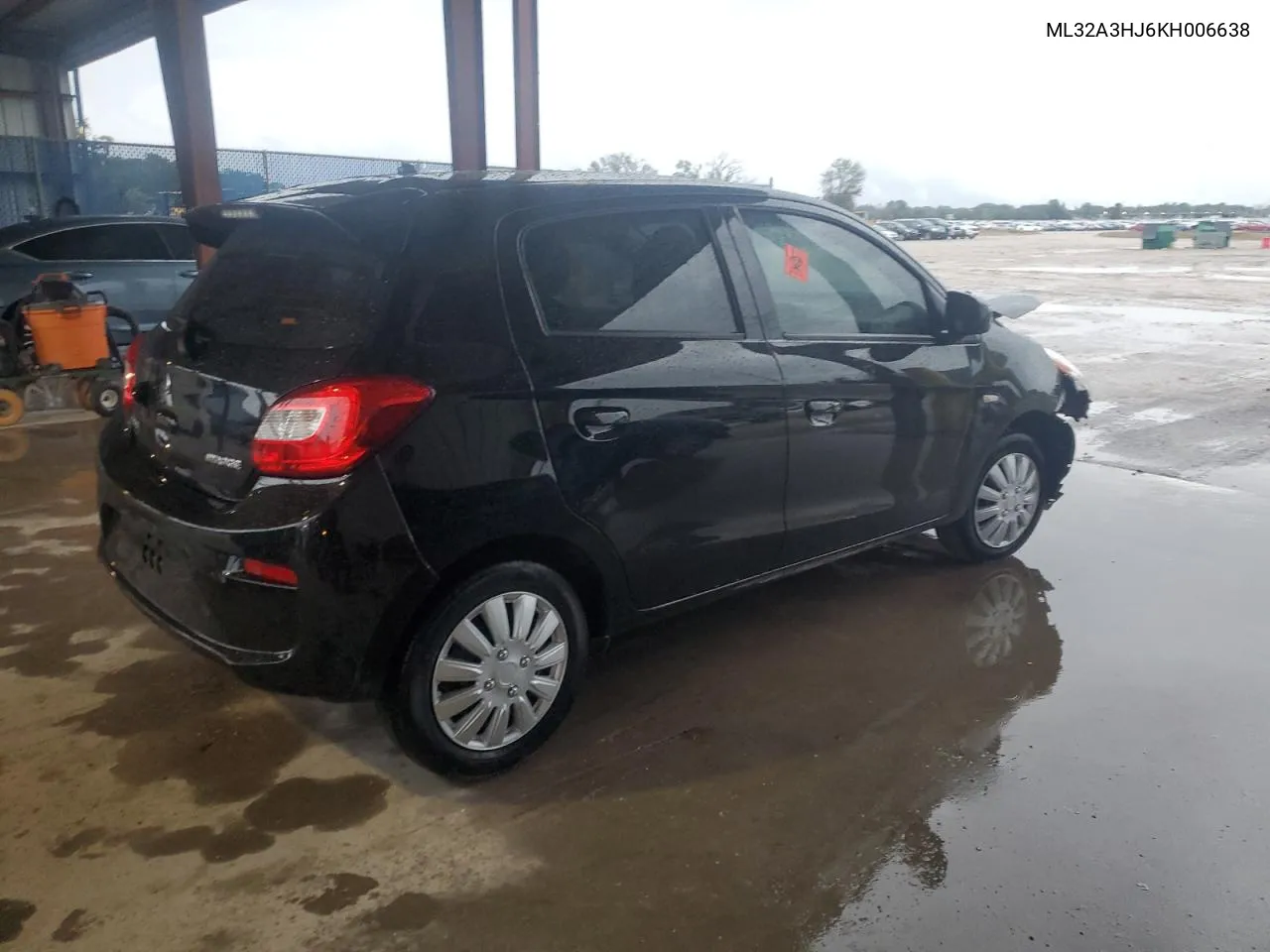 2019 Mitsubishi Mirage Es VIN: ML32A3HJ6KH006638 Lot: 73145594