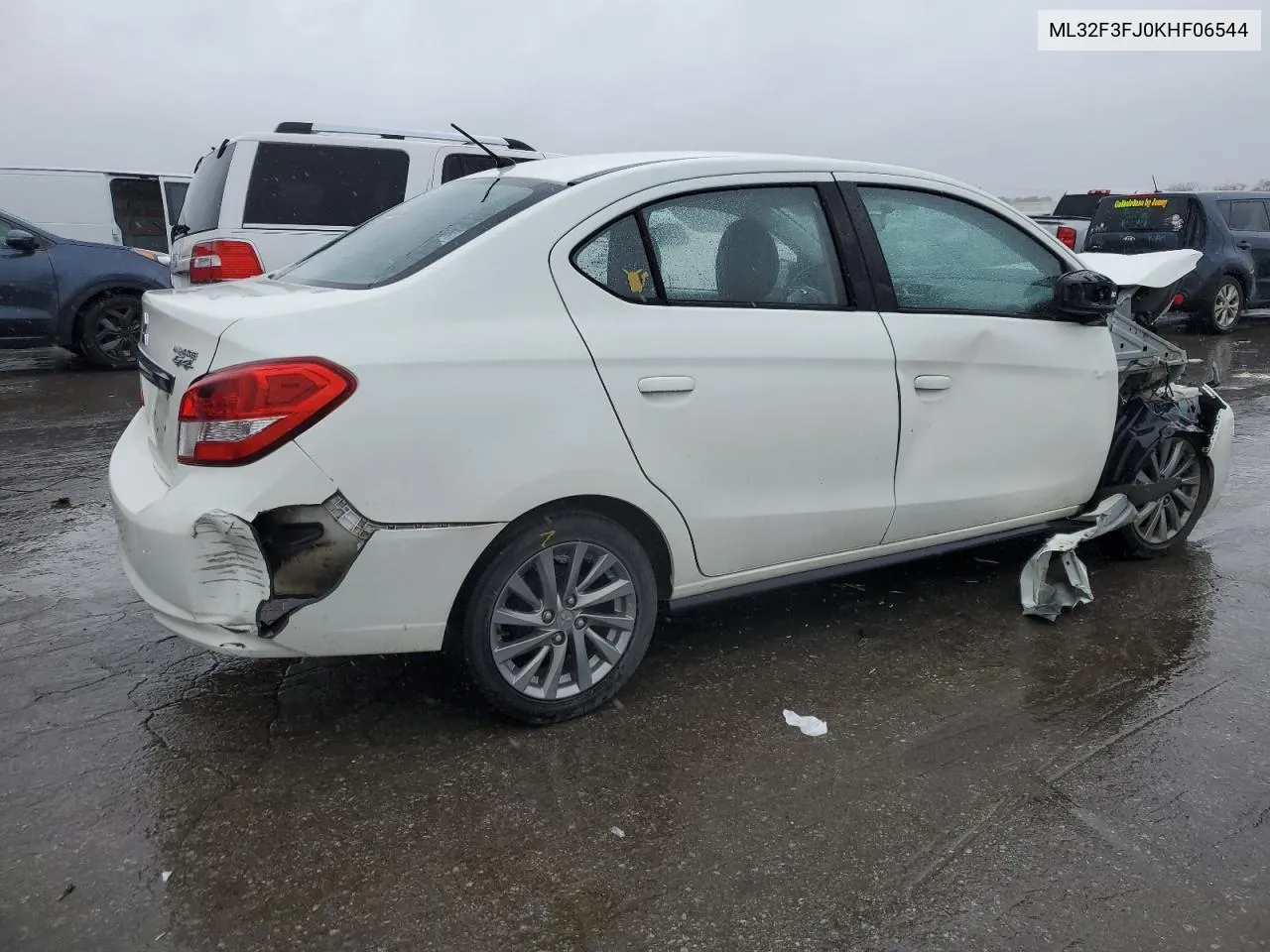 2019 Mitsubishi Mirage G4 Es VIN: ML32F3FJ0KHF06544 Lot: 73468394