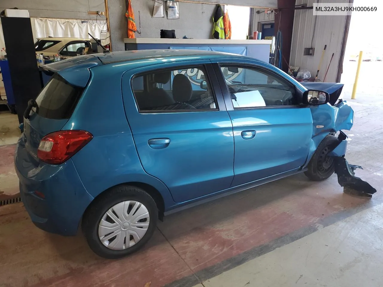 2019 Mitsubishi Mirage Es VIN: ML32A3HJ9KH000669 Lot: 75323964