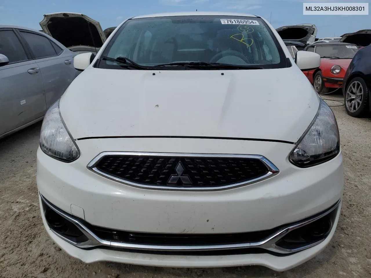 ML32A3HJ3KH008301 2019 Mitsubishi Mirage Es