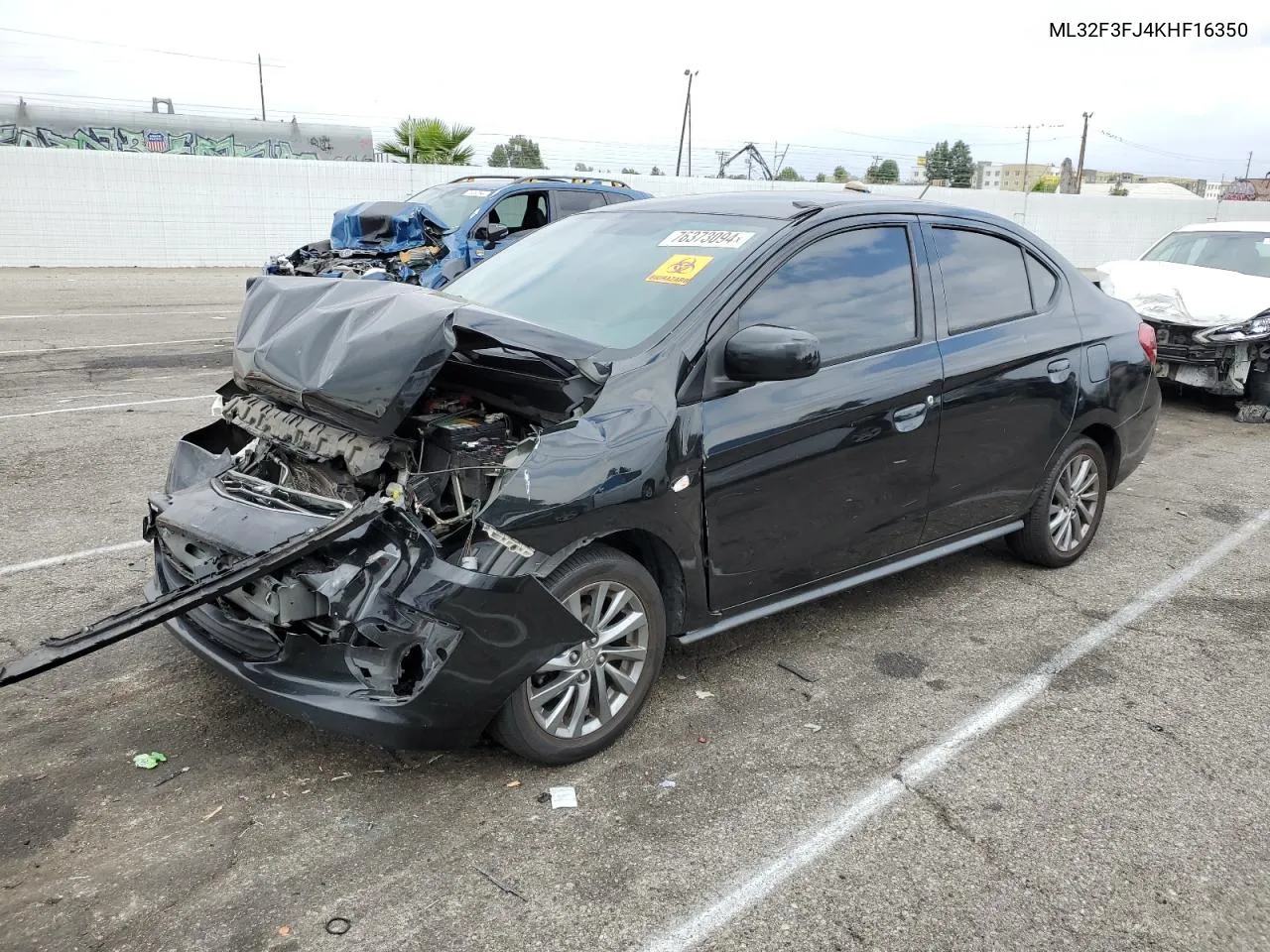 ML32F3FJ4KHF16350 2019 Mitsubishi Mirage G4 Es