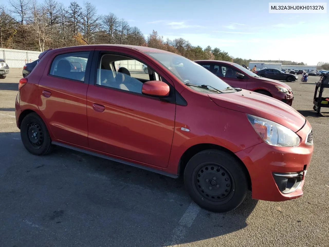 2019 Mitsubishi Mirage Es VIN: ML32A3HJ0KH013276 Lot: 78705594